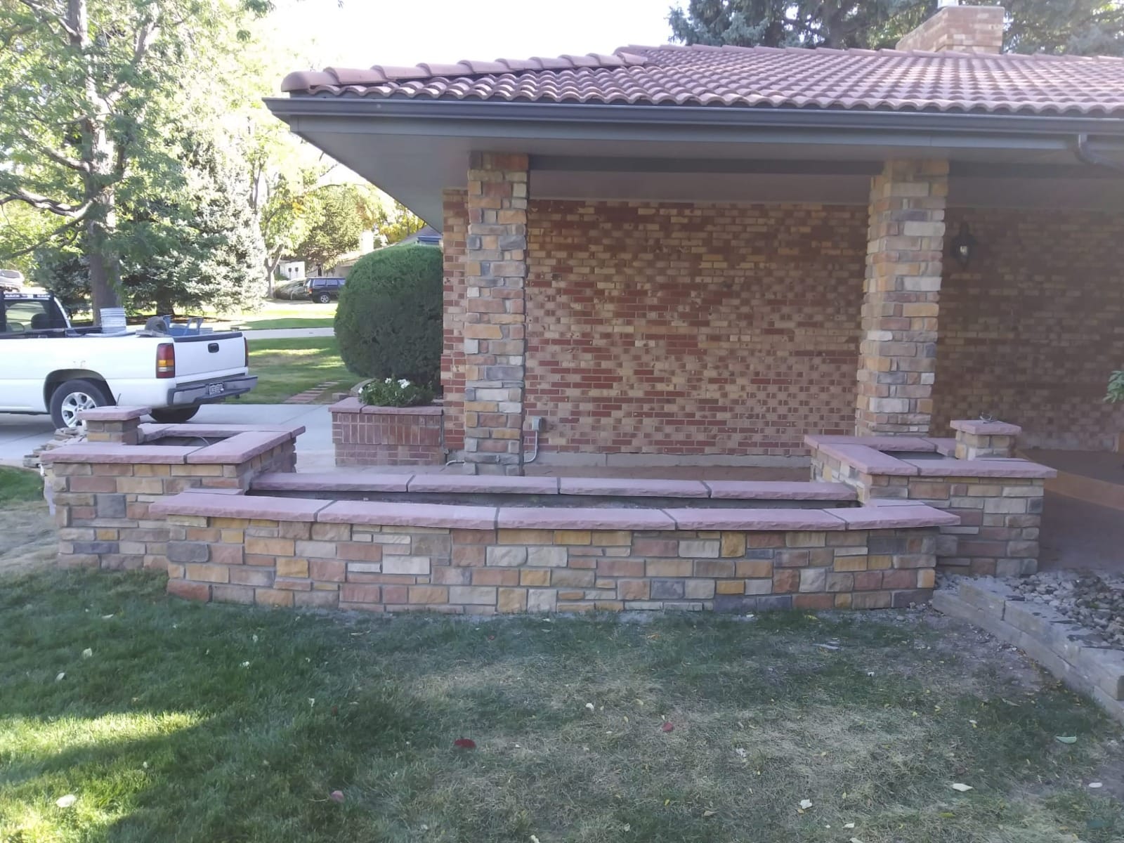 Premium finish masonry project